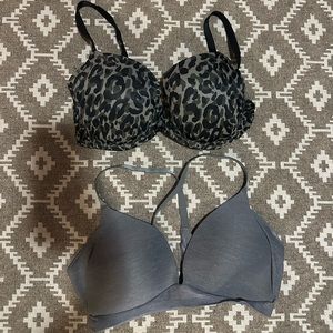 Victoria secret lightly lined bras